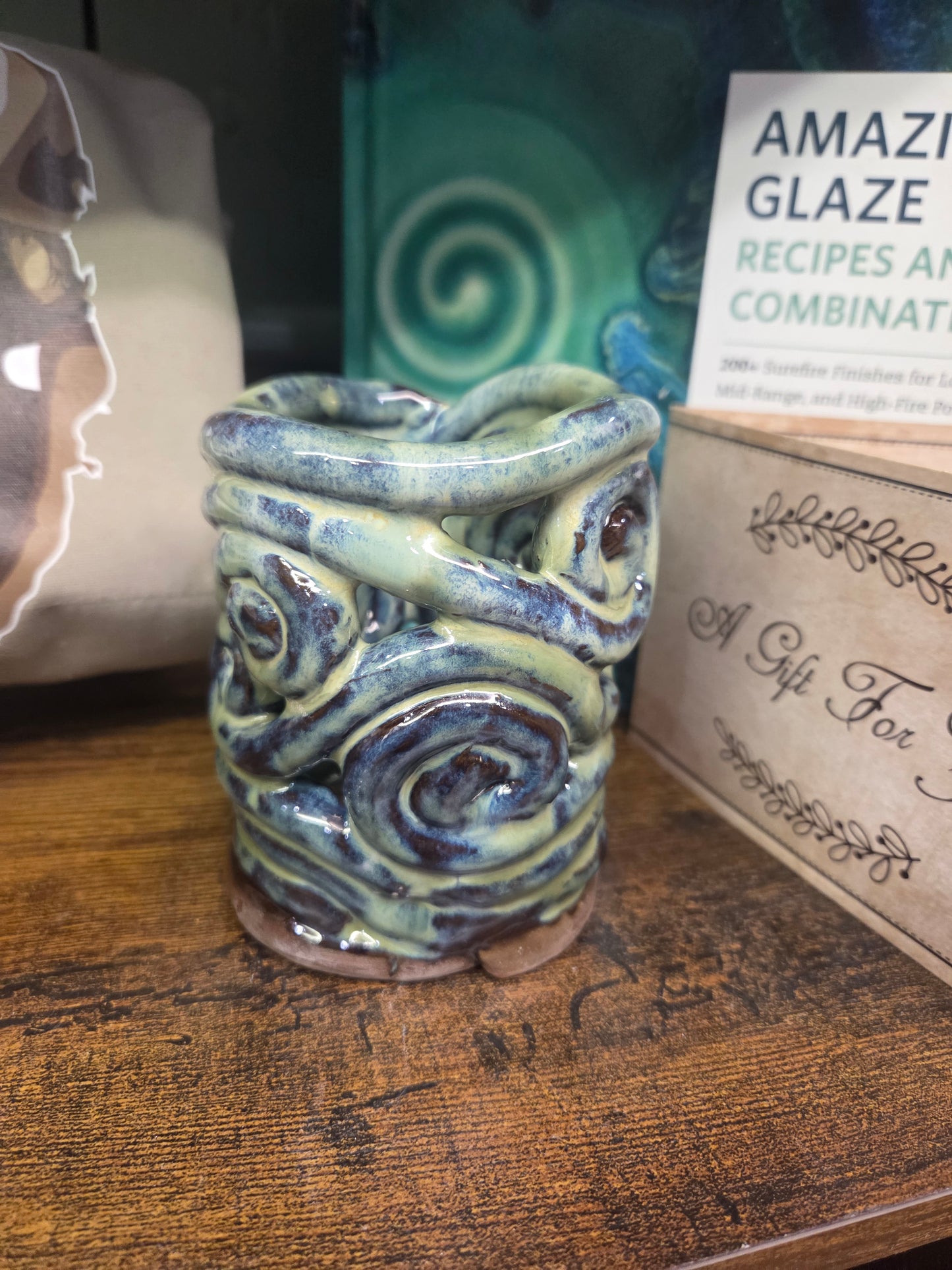 Coil Tea Light Holder