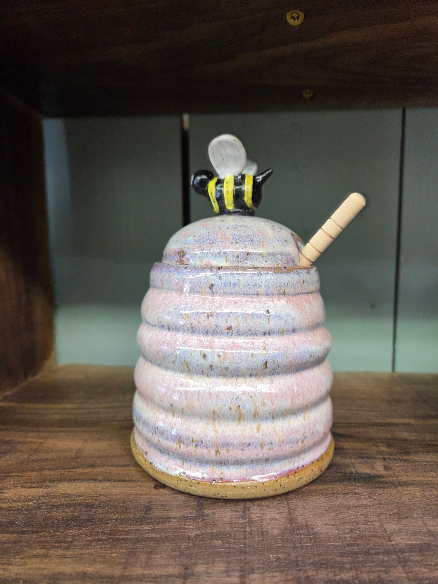 Bee Happy Honey Pot
