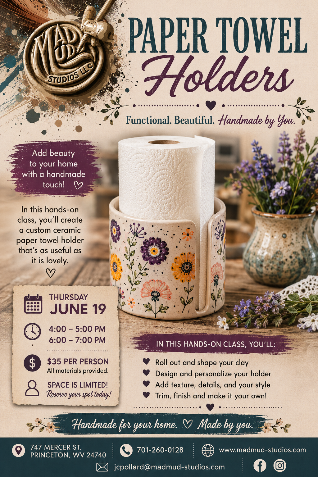 June 19 - Paper Towel Holders