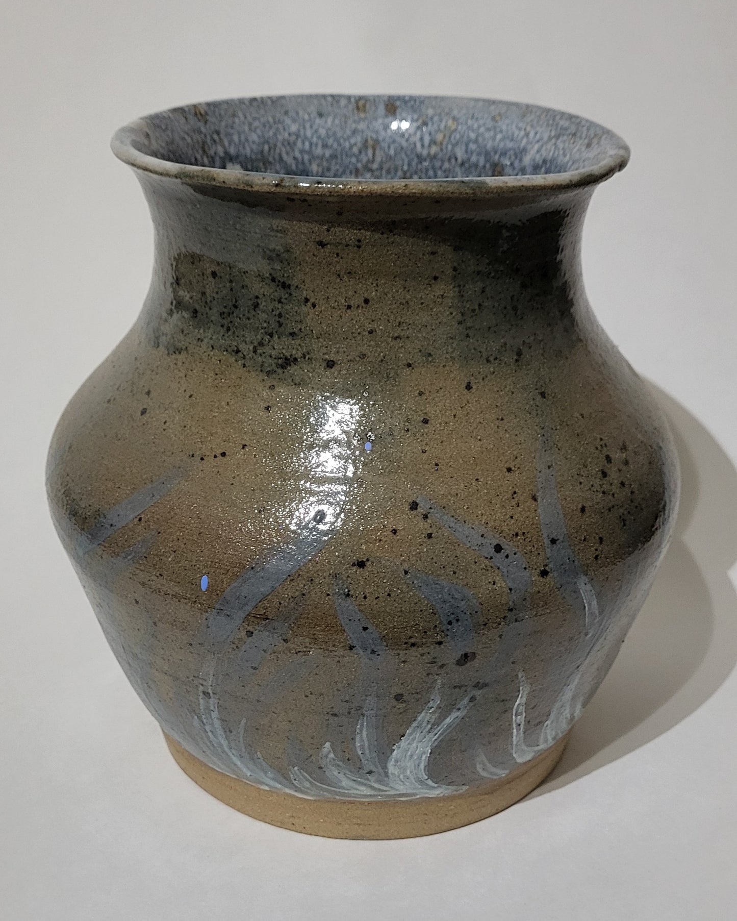 Frost Flame Vase