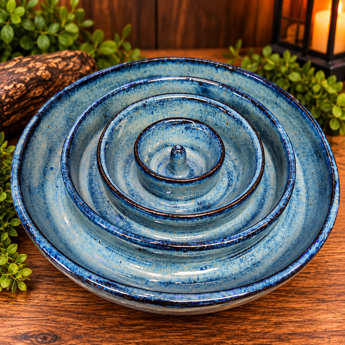 Slow Feeder in Blue