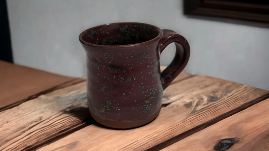 Raspberry Speckle Mug