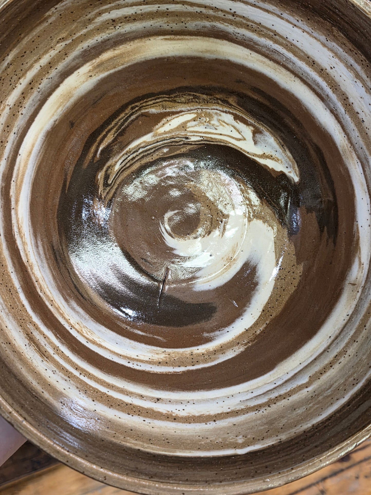 Large Marbled Bowl