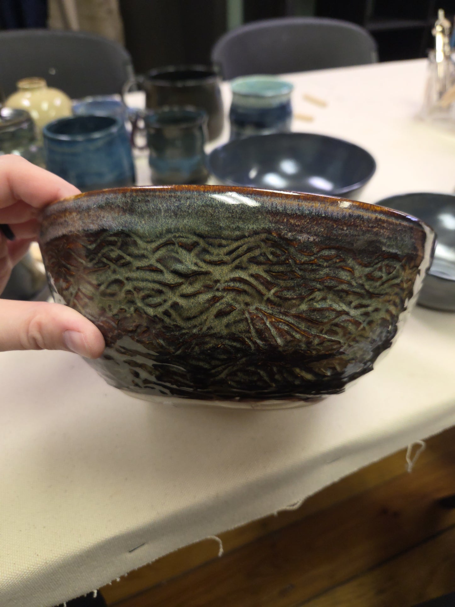 Textured Bowl