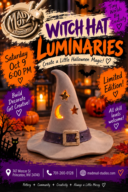 Witch Hat Luminaries 10/9