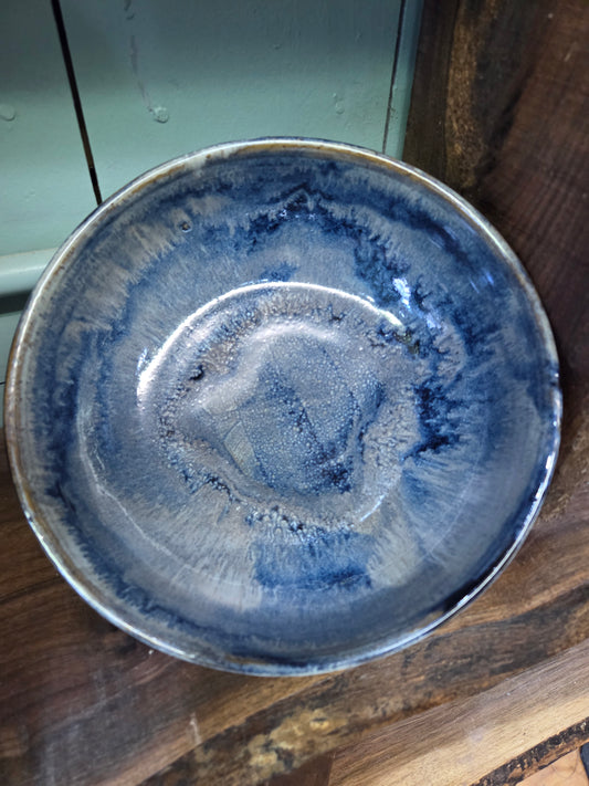 10" Stormy Blue Bowl