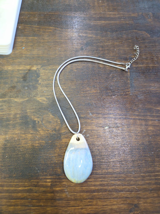 Blue Pendant Necklace