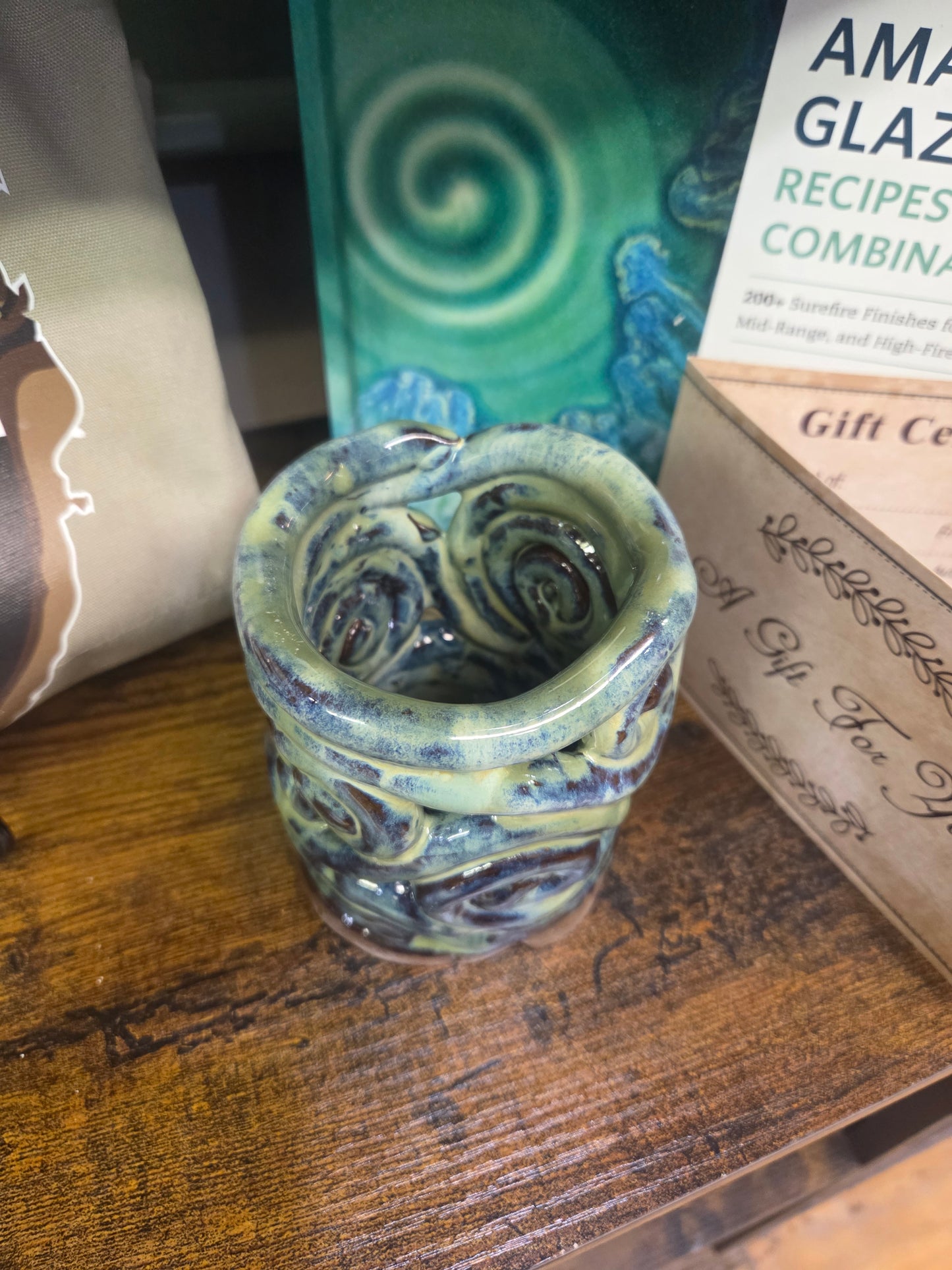 Coil Tea Light Holder