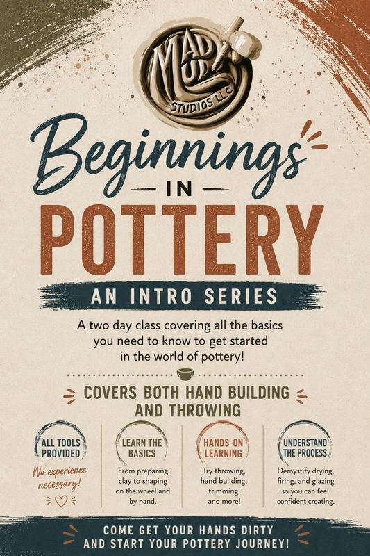 Beginnings in Pottery - An intro Series